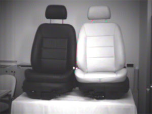 Leather seats on NIR camera