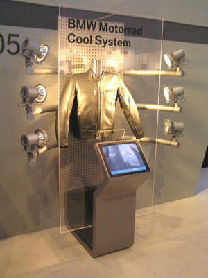 Cool technology biker suit